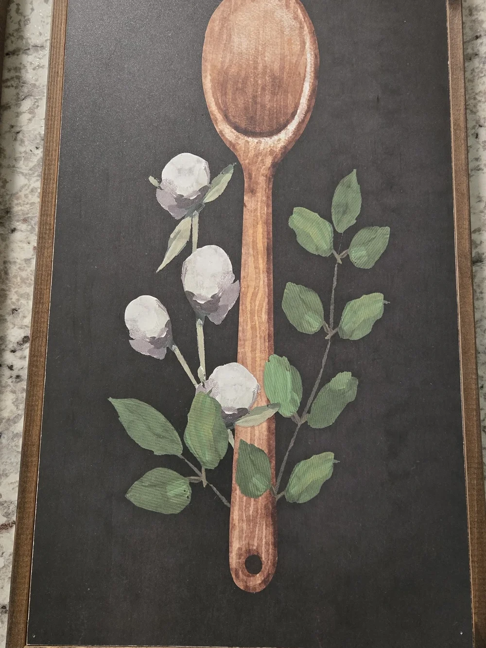 Hobby Lobby Black Botanical Kitchen Spoon & Spatula Wall Art